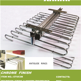 ET053M TROUSER RACK 11 HANGERS